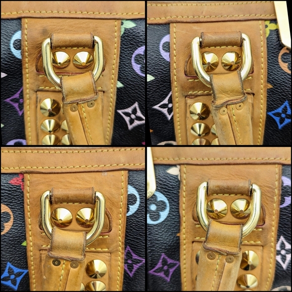 ✨️💎Authentic Louis Vuitton Courtney Monogram Black Multicolor Murakami - Picture 6 of 16